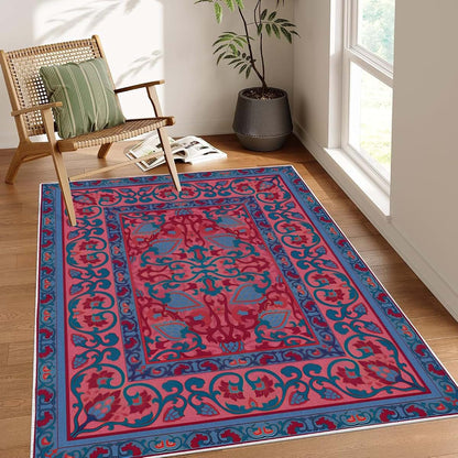 Dyausi Floral Bohemian 3' x 5' Rectangular Area Rug