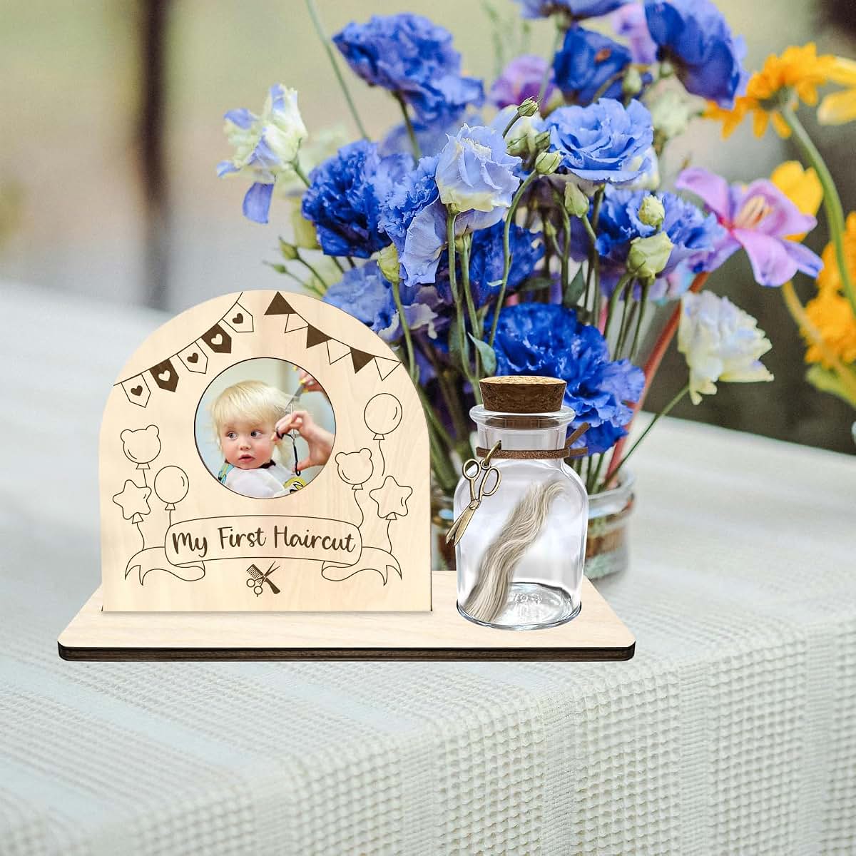 Liannan First Haircut Curl Keepsake Jar (photo 2)