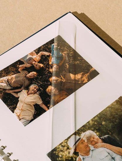 Grupo Erik Hokusai Self-Adhesive Photo Album | 9x12 inch - 24x32 cm | 15 Double Sided Pages | Hardcover | Friend Gifts