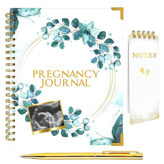 I TORRES ENTERPRISES Pregnancy Journal Keepsake Book, 97 Page Hardcover Pregnancy Book, Baby Keepsake, Baby Books from