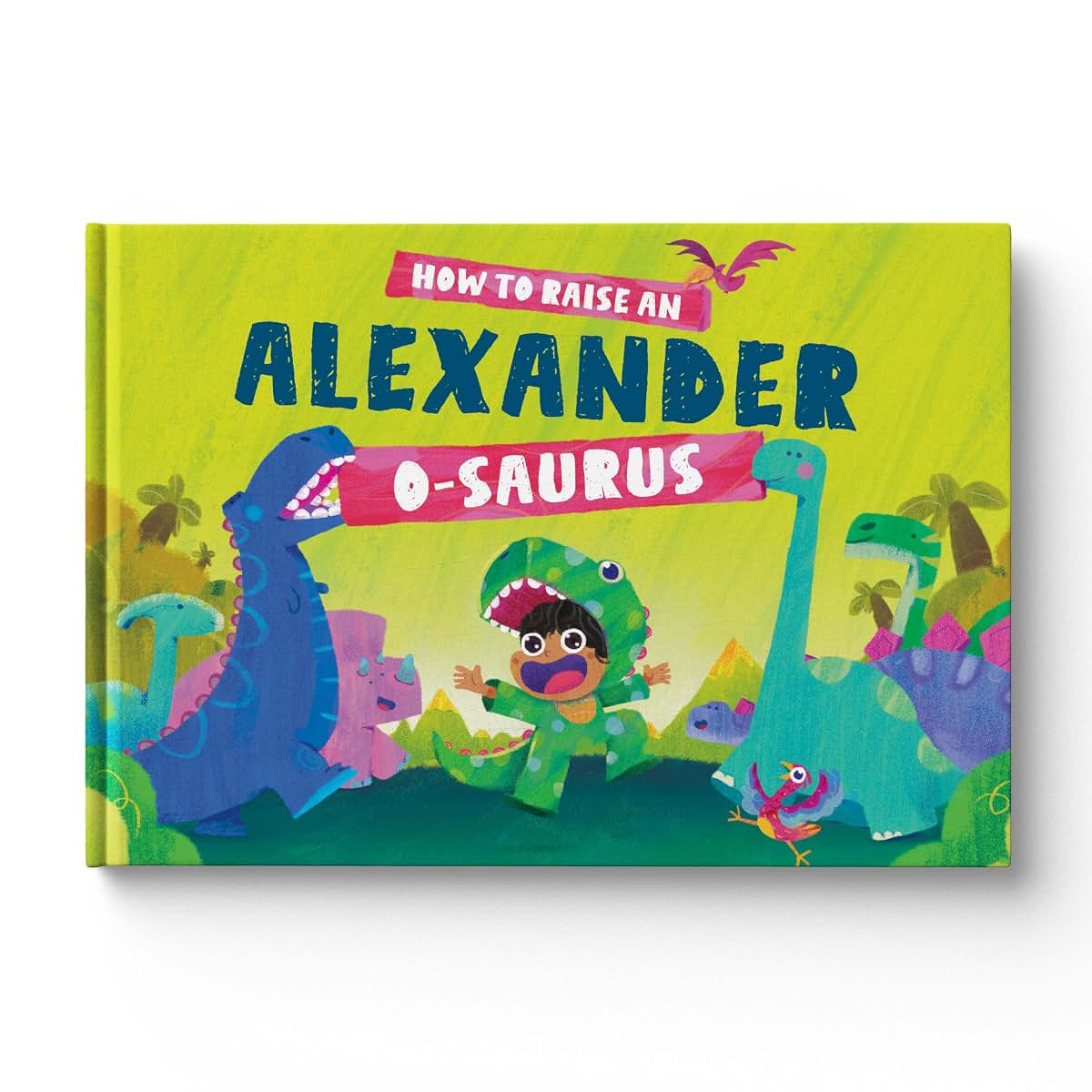 Luna Studios How To Raise A Dinosaur Personalized Book