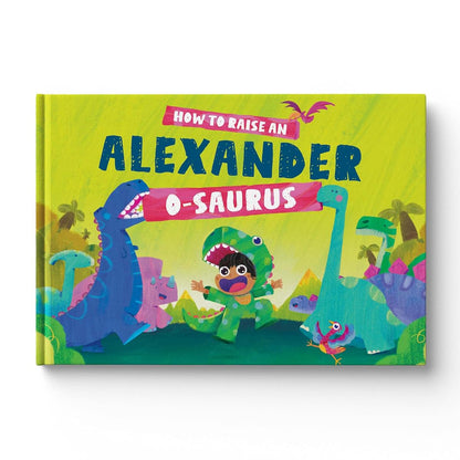 Luna Studios How To Raise A Dinosaur Personalized Book