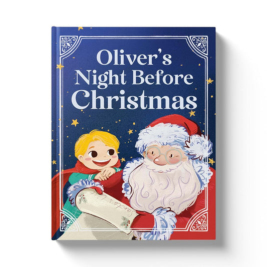 Luna Studios Night Before Christmas Personalized Children's Book