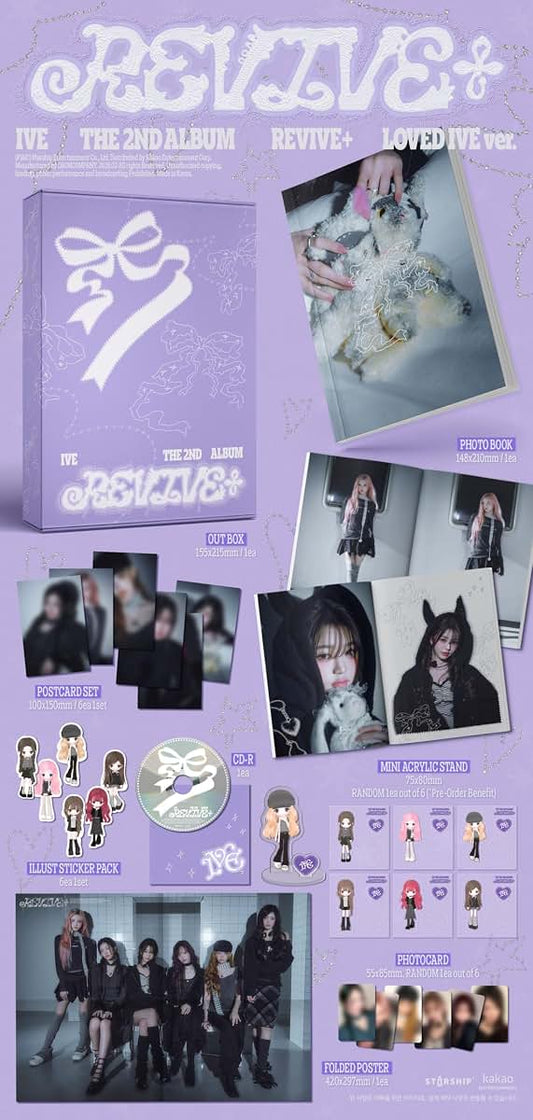 BabyOneStop IVE The 2nd Album REVIVE+ LOVED IVE Limited Version