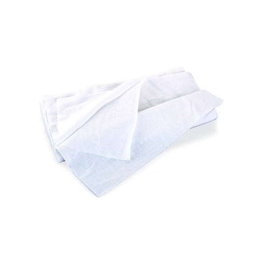 Beltex Exact Cut Wipers 14 Inch By 16 Inch 10 Pcs White Cotton Wipes