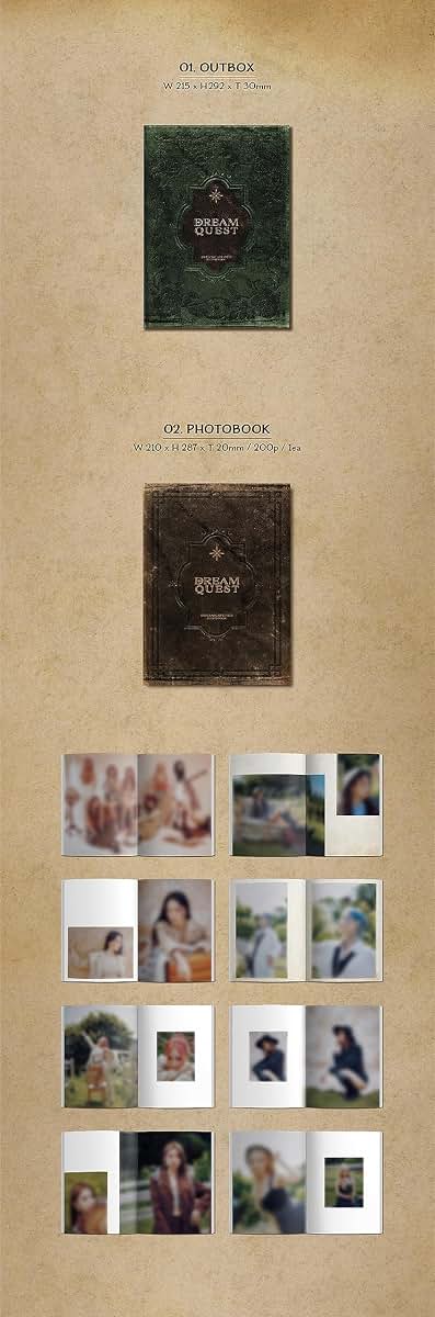 Dreamus Dreamcatcher Official Photobook Dreamquest In Green