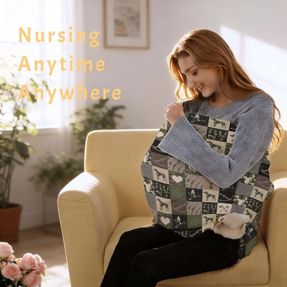 Cstdyfrv Hunting Patchwork Baby Car Seat Cover And Multi-Use Cover
