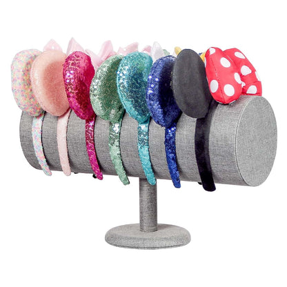 Headband Holder Organizer: T-Bar Display Stand for Hair Accessories