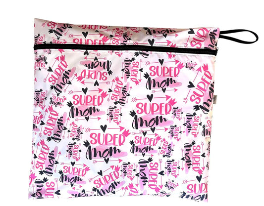 Yorni Extra Large Wet Bag, Reusable Waterproof Wet Dry Bag for Swimwear, Cloth Diapers & Travel, Leak-Resistant Fabric