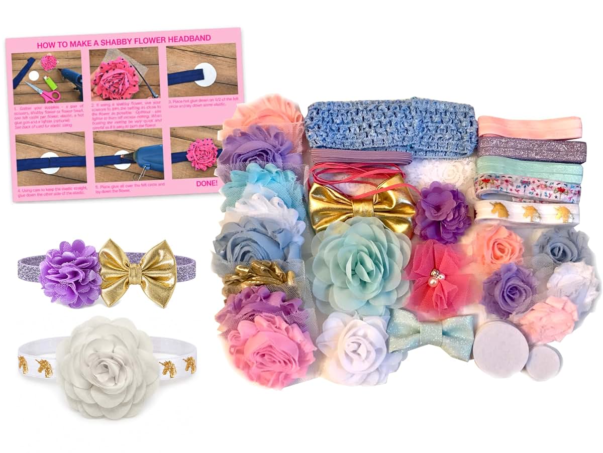 Bowtique Emilee Unicorn Mini Headband DIY Kit
