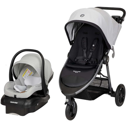 Maxi-Cosi Gia XP Luxe Travel System Stroller and Car Seat with 3-Wheel Maneuverability