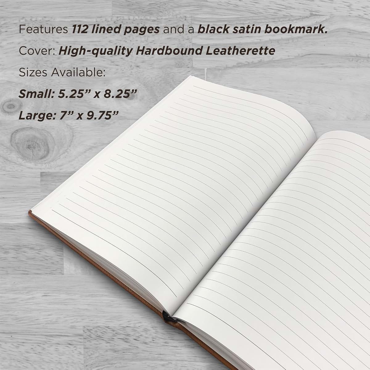 On The Rox Personalized Baby Memory Book With Leatherette Cover (photo 3)