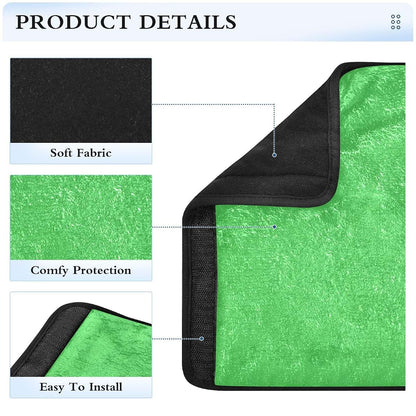 Sgaesgte Fleece Strap Pads for Car Seats and Bags