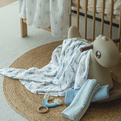 Civarua Kids Muslin Swaddle Blankets 4 Pack