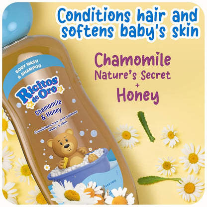 Ricitos de Oro 2-in-1 Hair & Body Wash for Newborns and Toddlers