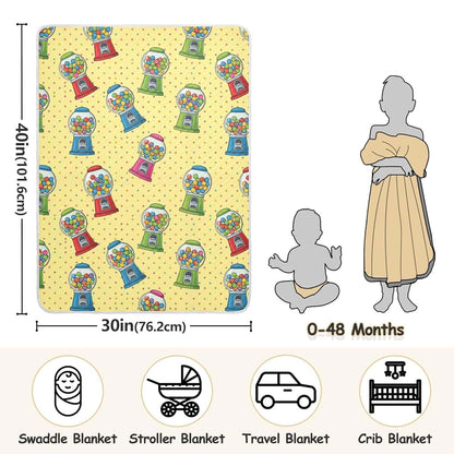 CUPADA Baby Blanket for Napping and Swaddling