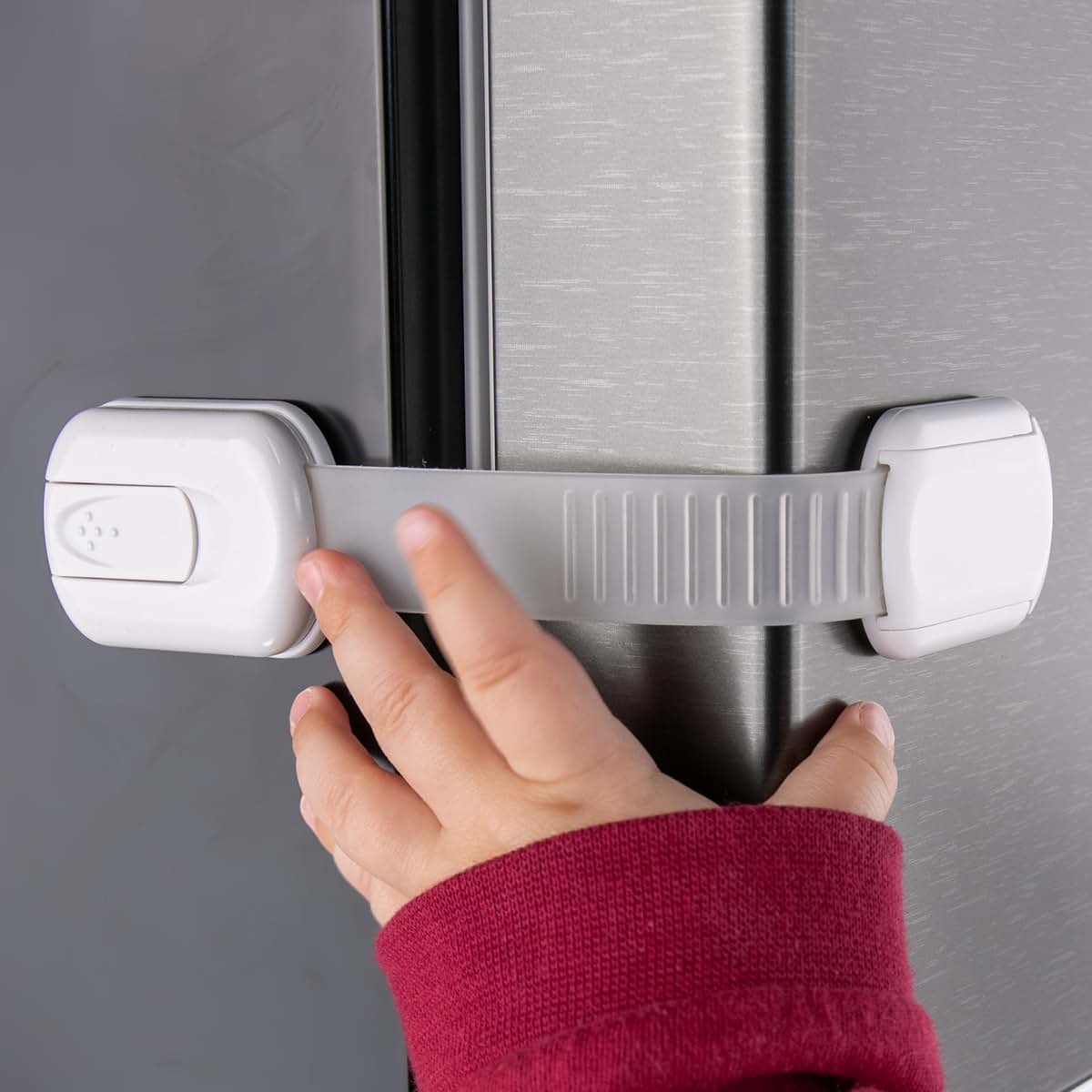 10-Pack Childproof Cabinet Locks for Drawers and Cupboards