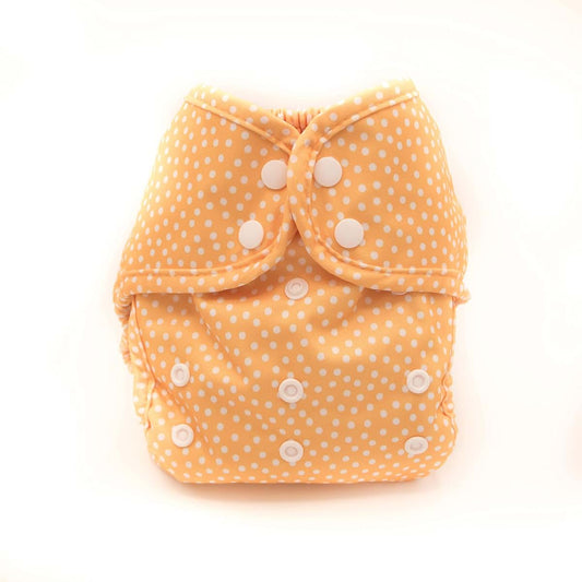 Buttons Diapers Buttons Cloth Diaper Cover – Snap Super One Size (12-40lbs) (Dottie)