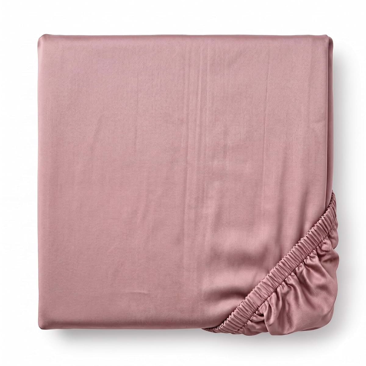Ababy Custom Size Bamboo Jersey Fitted Sheet – Blush Pink