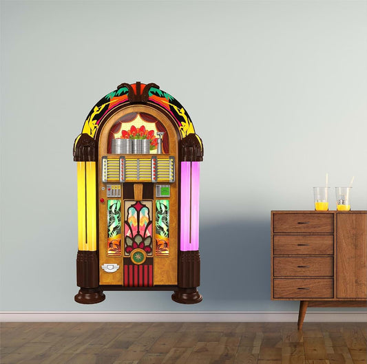 Stickit Graphix Juke Box Wall Decal 36 Inch Vinyl Graphic