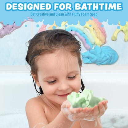 Tub Works Fluffy Foam Soap Variety 6 Pack