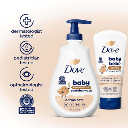 Baby Dove Derma Care Soothing Wash 13 oz with Colloidal Oatmeal