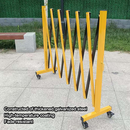Gdmepmu Retractable Folding Security Gate, 120x350cm Expandable Barrier (photo 3)