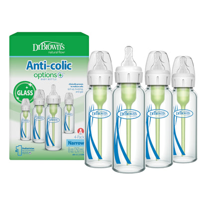 Dr. Brown's Anti-Colic Glass Baby Bottle 8oz