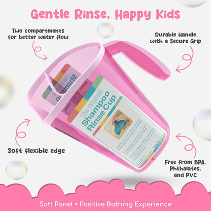 S.C. Products, Inc. Tear-Free Bathing Rinse Cup - Pink (photo 2)