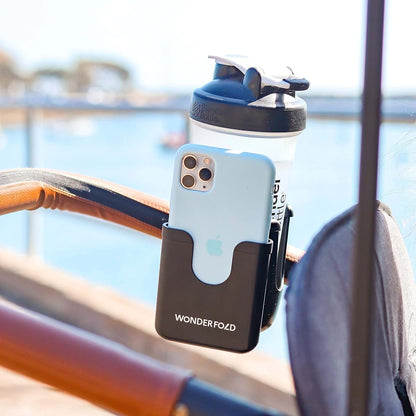 WonderFold 2-in-1 Cup & Phone Holder for Stroller Wagons