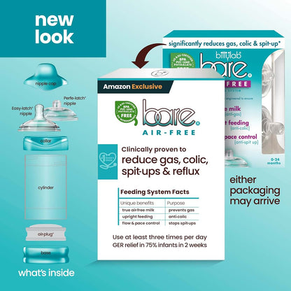 Bittylab BARE Air-Free Feeding System for Suction Bottle Use