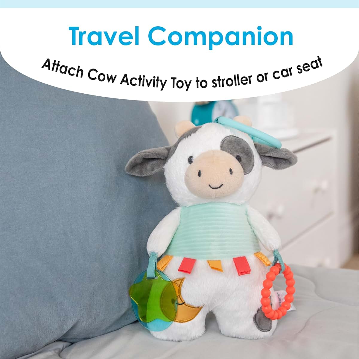 KIDS PREFERRED Carters Cow On The Go Activity Toy (photo 4)