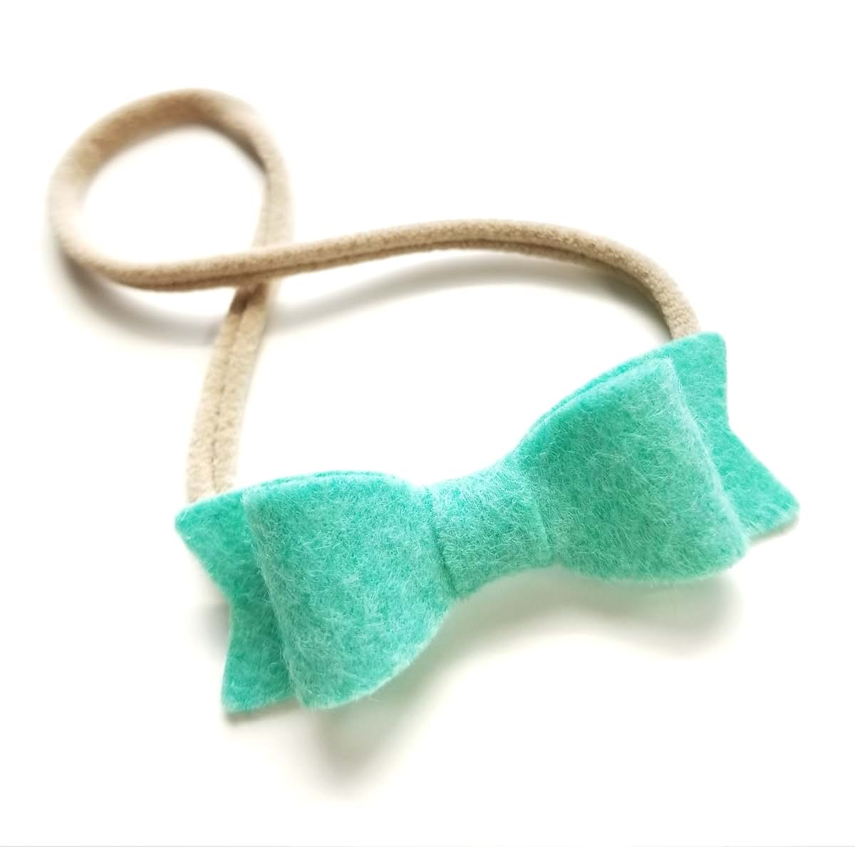 Vanaguelite Baby Bows And Headbands - Set Of 12 Mini Rainbow Bows (photo 4)