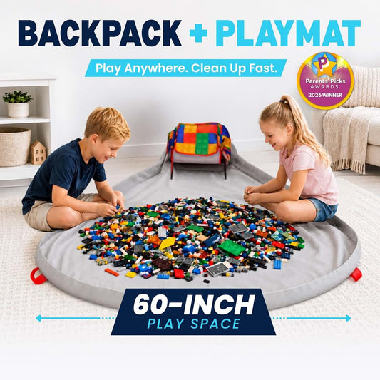 Kreative Kollector BrickPack LEGO Storage Backpack With Play Mat