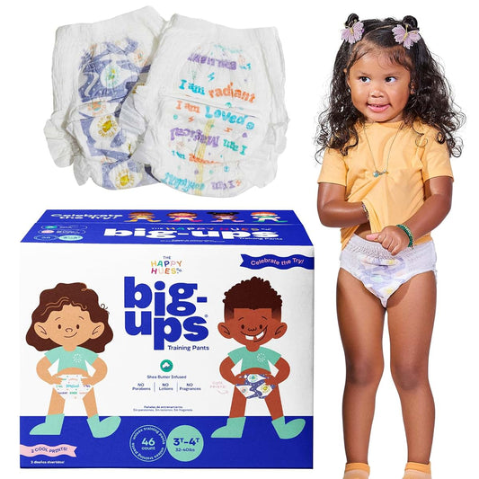 The Happy Hues Company Happy Hues Big-Ups Potty Training Pants, 3T-4T, 32-40lbs, 46 Count
