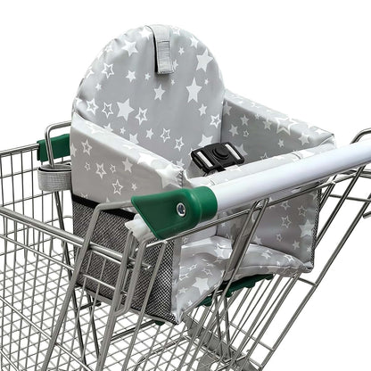 BabyOneStop 30x20cm Shopping Cart Cover for Baby, Universal Fit for Carts, High Chairs & Swings