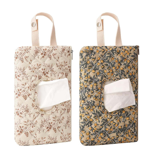 Eileithyia Wipe Dispenser Baby Wipes Dispenser Container Soft Quilted Baby Wipe Holder Portable Travel Diaper and Wipes