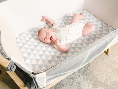 BaeBae Goods Bassinet Fitted Sheets 4-Pack Jersey Knit (photo 3)