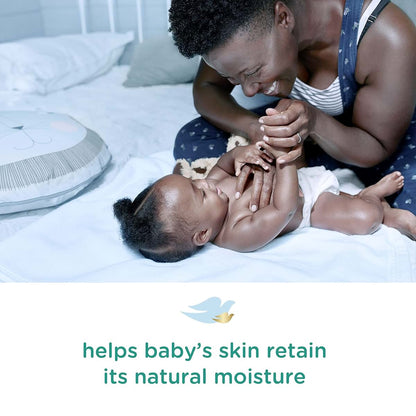 Baby Dove Fragrance Free Moisture Baby Wash, Sensitive Skin, 20 oz