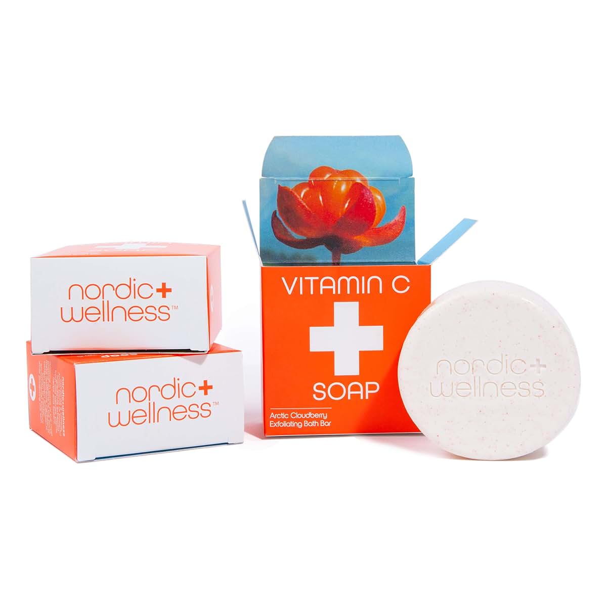 Kalastyle Nordic Wellness Vitamin C Exfoliating Soap 3 Pack