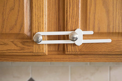 Dreambaby Slimline Cabinet Locks for Baby Proofing Sliding 2 Pack