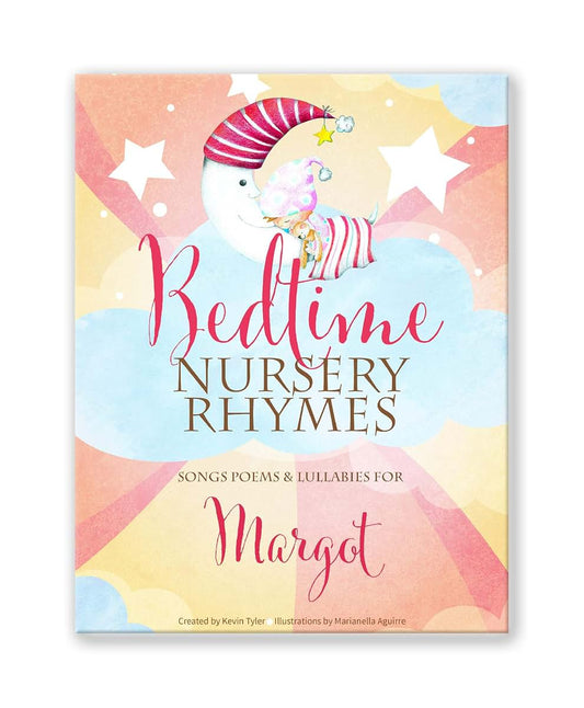 MyGivenName Personalized Baby or Toddler Book - Bedtime Nursery Rhymes & Poems Classic Hardcover Version