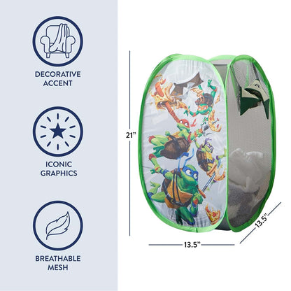 Idea Nuova Teenage Mutant Ninja Turtles Pop-Up Hamper