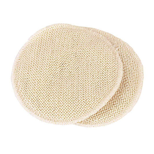Disana Merino Wool Silk Nursing Pads - 1 Pair (14 cm / 5.5 in)