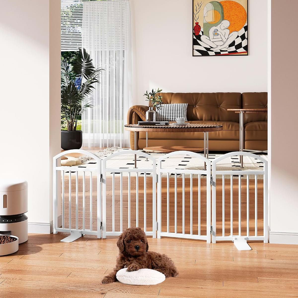 Snughome Freestanding Pet Gate