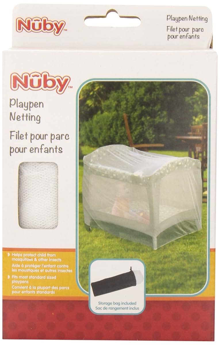 Nuby Mosquito Net Tent, Universal Size for Playpens