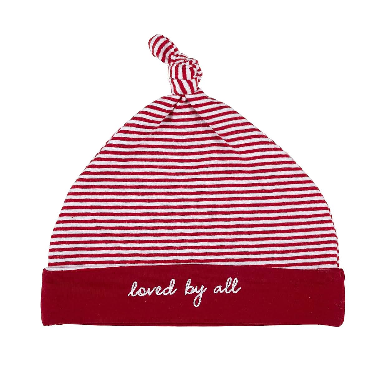 Stephan Baby Silly Sayings Stripey Knit Cap For Infants