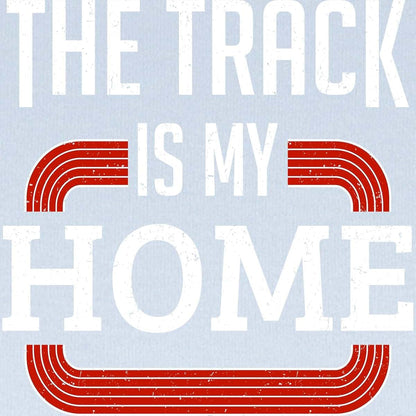 CafePress Track Is My Home Dirt Track and Field Baby Blanket, 100% Cotton Swaddle