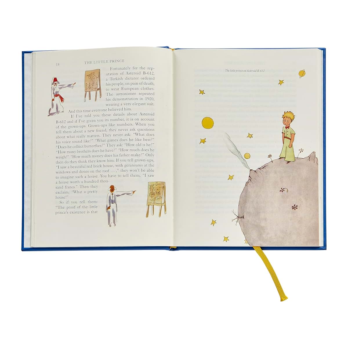 Graphic Image The Little Prince Blue Bonded Leather Book
