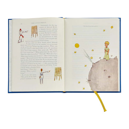 Graphic Image The Little Prince Blue Bonded Leather Book